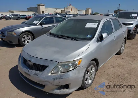 2010 Toyota Corolla Base from USA, damaged, VIN JTDBU4EE4AJ072291